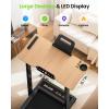 imageAkluer Walking Pad Treadmill 330lbs Capacity Compact Walking Pad 25HP Desk Treadmills 45dB Silent Operation Foldable Treadmill with Remote Control for Home OfficeBlackDesk