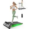 imageAkluer 13 6Level Walking Pad with Auto Incline  Treadmill with Auto Incline and Remote Control 330Lbs Capacity Portable Compact Treadmill for Home Office LED DisplayDark Black