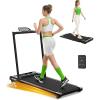 imageWalking Pad with Incline Akluer Incline Treadmills for Home 25 HP Under Desk Treadmill Small with Remote Control Walking Pad Small Treadmill with LED Display