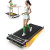 imageWalking Pad with Incline Akluer Incline Treadmills for Home 25 HP Under Desk Treadmill Small with Remote Control Walking Pad Small Treadmill with LED DisplayLight Black