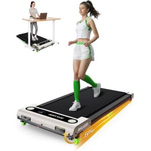 imageAKLUER Walking Pad with Incline Under Desk Treadmill for Home 25HP Portable Treadmills with Remote Control 4 in 1 Incline Treadmill with LED Display