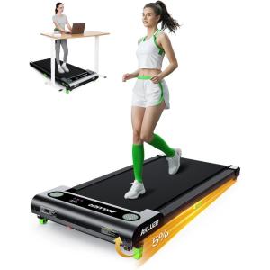 imageWalking Pad with Incline Akluer Incline Treadmills for Home 25 HP Under Desk Treadmill Small with Remote Control Walking Pad Small Treadmill with LED DisplayBlack