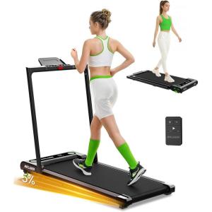 imageWalking Pad with Incline Akluer Incline Treadmills for Home 25 HP Under Desk Treadmill Small with Remote Control Walking Pad Small Treadmill with LED Display