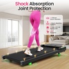 image:imageAkluer Walking Pad Treadmill with Incline  Portable 25HP Quiet Under Desk Treadmill for Small Home Office or Apartment with Remote Control and LED DisplayBlack
