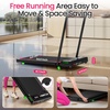 image:imageAkluer Walking Pad Treadmill with Incline  Portable 25HP Quiet Under Desk Treadmill for Small Home Office or Apartment with Remote Control and LED DisplayJet Black