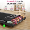 image:imageAkluer Walking Pad Treadmill with Incline  Portable 25HP Quiet Under Desk Treadmill for Small Home Office or Apartment with Remote Control and LED DisplayBlack