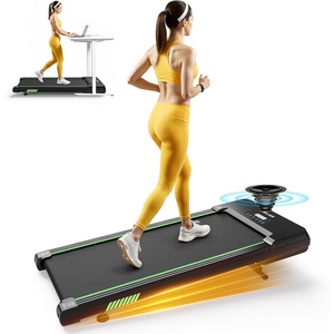image:imageAkluer Walking Pad Treadmill with Incline  Portable 25HP Quiet Under Desk Treadmill for Small Home Office or Apartment with Remote Control and LED DisplayGreen