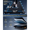 image:imageAkluer 13 6Level Walking Pad with Auto Incline  Treadmill with Auto Incline and Remote Control 330Lbs Capacity Portable Under Desk Treadmill for Home Office LED DisplayLight Black