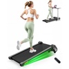 image:imageAkluer 13 6Level Walking Pad with Auto Incline  Treadmill with Auto Incline and Remote Control 330Lbs Capacity Portable Under Desk Treadmill for Home Office LED DisplayLight Black