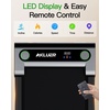 image:imageWalking Pad with Incline Akluer Incline Treadmills for Home 25 HP Under Desk Treadmill Small with Remote Control Walking Pad Small Treadmill with LED DisplayGloss Black