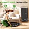 image:imageWalking Pad with Incline Akluer Incline Treadmills for Home 25 HP Under Desk Treadmill Small with Remote Control Walking Pad Small Treadmill with LED DisplayGreen Black