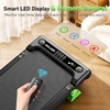 image:imageWalking Pad with Incline Akluer Incline Treadmills for Home 25 HP Under Desk Treadmill Small with Remote Control Walking Pad Small Treadmill with LED DisplayGreen Black