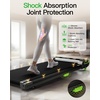 image:imageWalking Pad with Incline Akluer Incline Treadmills for Home 25 HP Under Desk Treadmill Small with Remote Control Walking Pad Small Treadmill with LED DisplayGloss Black