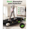 image:imageWalking Pad with Incline Akluer Incline Treadmills for Home 25 HP Under Desk Treadmill Small with Remote Control Walking Pad Small Treadmill with LED DisplayPearl White