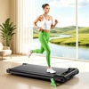 image:imageWalking Pad with Incline Akluer Incline Treadmills for Home 25 HP Under Desk Treadmill Small with Remote Control Walking Pad Small Treadmill with LED DisplayGreen Black