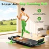 image:imageWalking Pad with Incline Akluer Incline Treadmills for Home 25 HP Under Desk Treadmill Small with Remote Control Walking Pad Small Treadmill with LED DisplayGreen Black