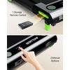 image:imageWalking Pad with Incline Akluer Incline Treadmills for Home 25 HP Under Desk Treadmill Small with Remote Control Walking Pad Small Treadmill with LED DisplaySatin Black
