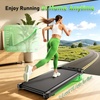 image:imageWalking Pad with Incline Akluer Incline Treadmills for Home 25 HP Under Desk Treadmill Small with Remote Control Walking Pad Small Treadmill with LED DisplayGreen Black