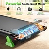 image:imageWalking Pad with Incline Akluer Incline Treadmills for Home 25 HP Under Desk Treadmill Small with Remote Control Walking Pad Small Treadmill with LED DisplayGreen Black